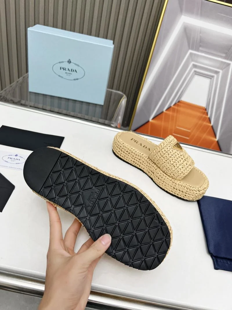 Versatile Prada Slippers 34457