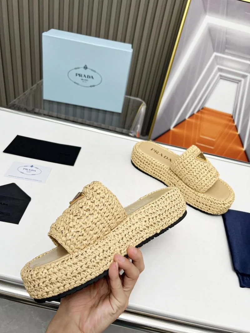 Versatile Prada Slippers 34457