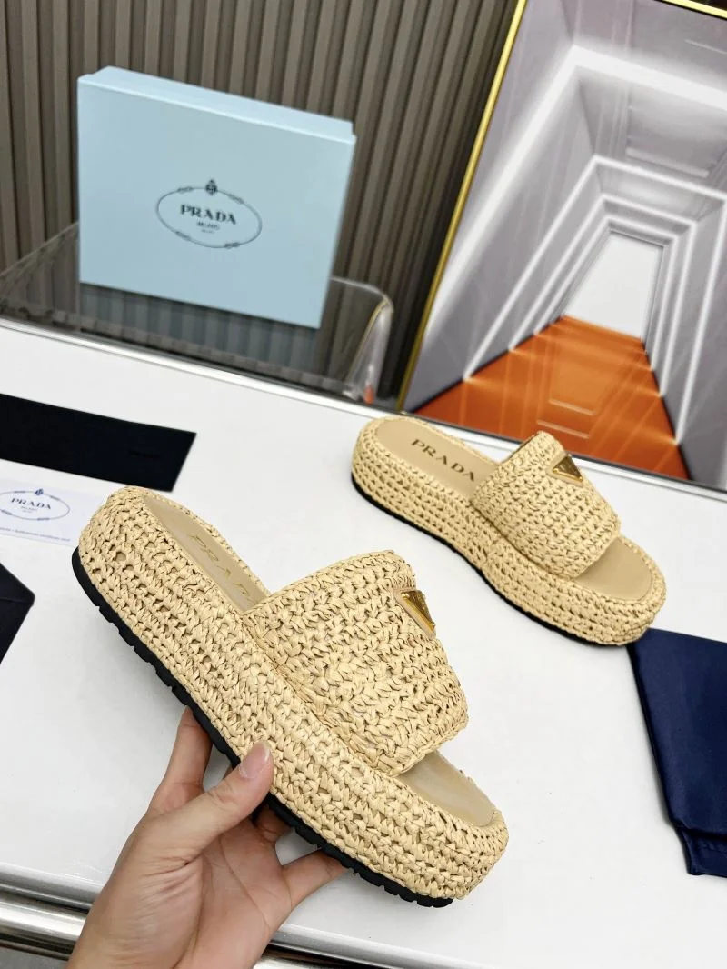 Versatile Prada Slippers 34457