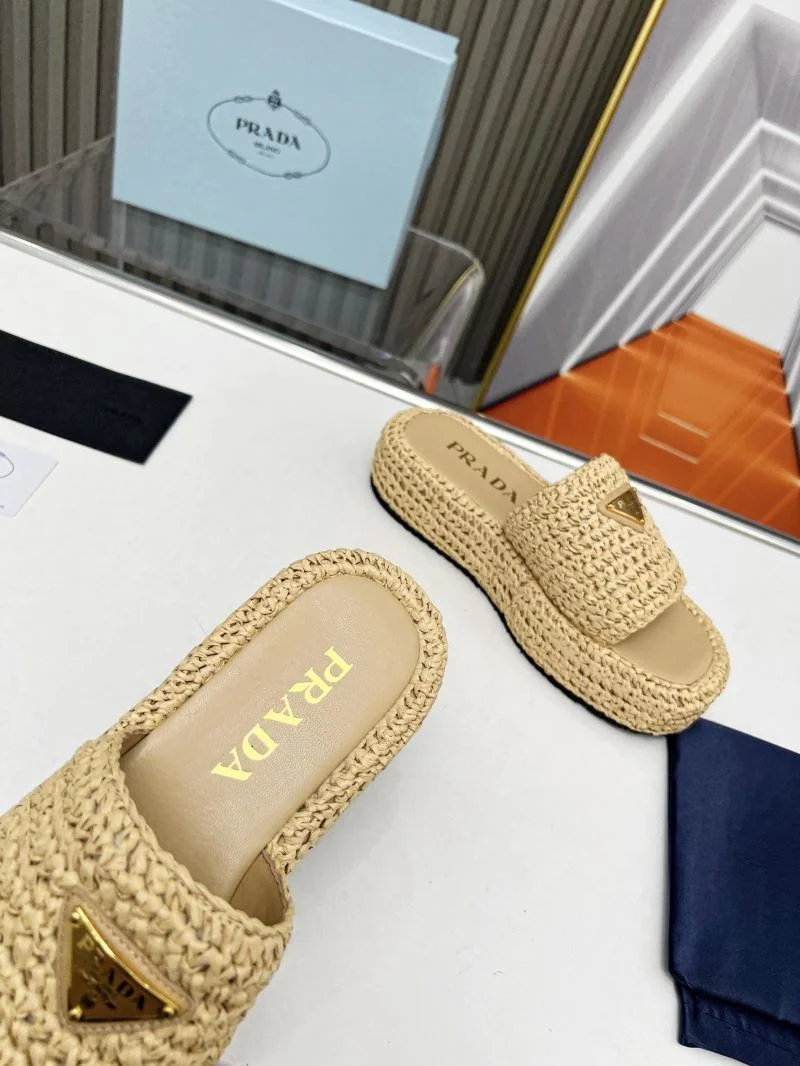 Versatile Prada Slippers 34457