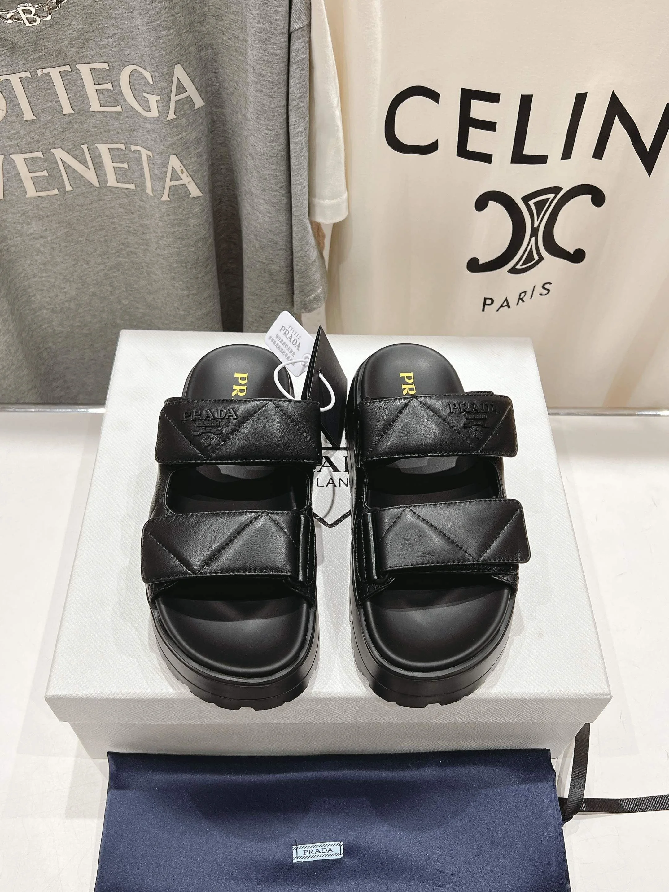 Tailored Prada Slippers 34066