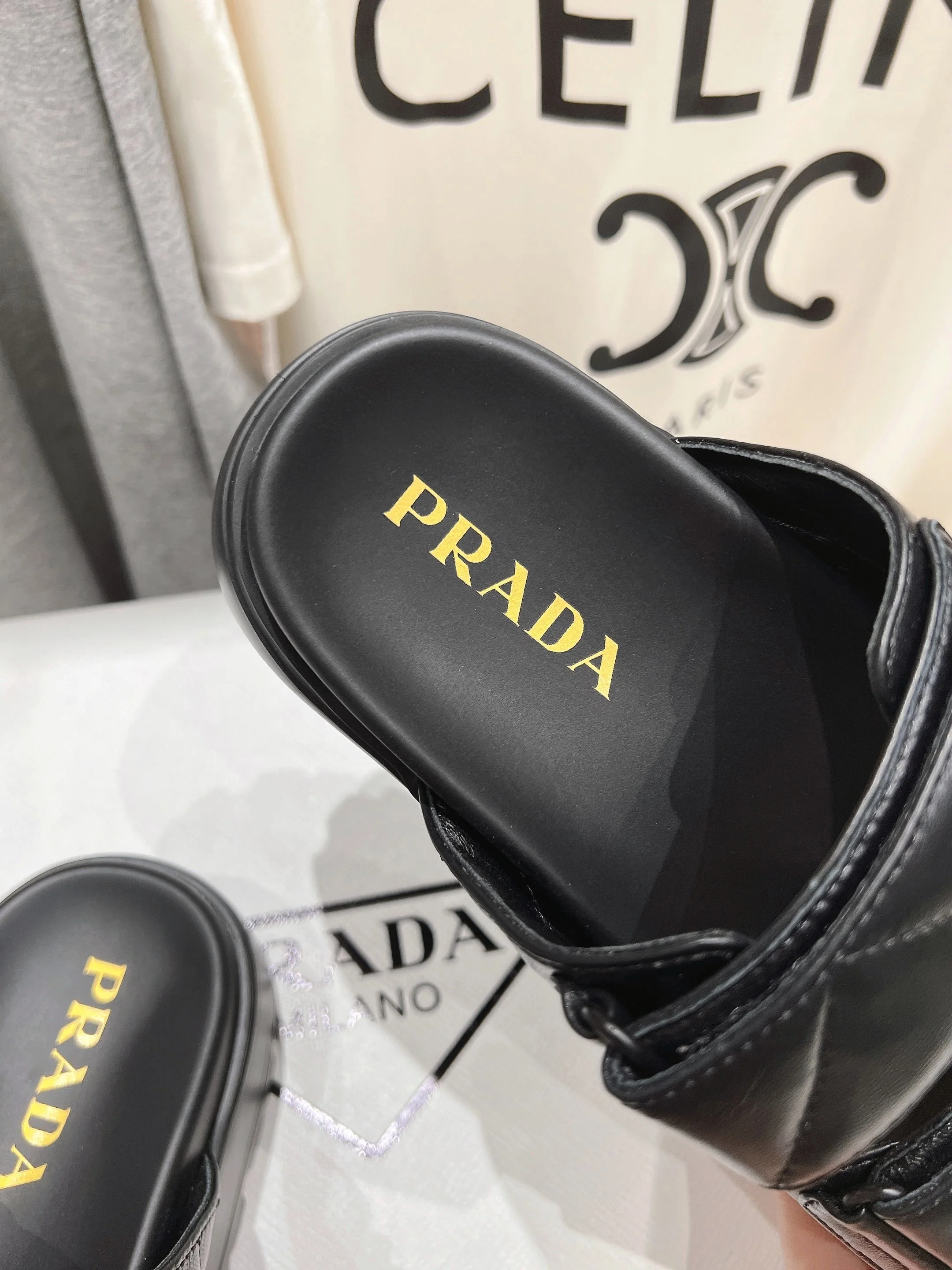 Tailored Prada Slippers 34066