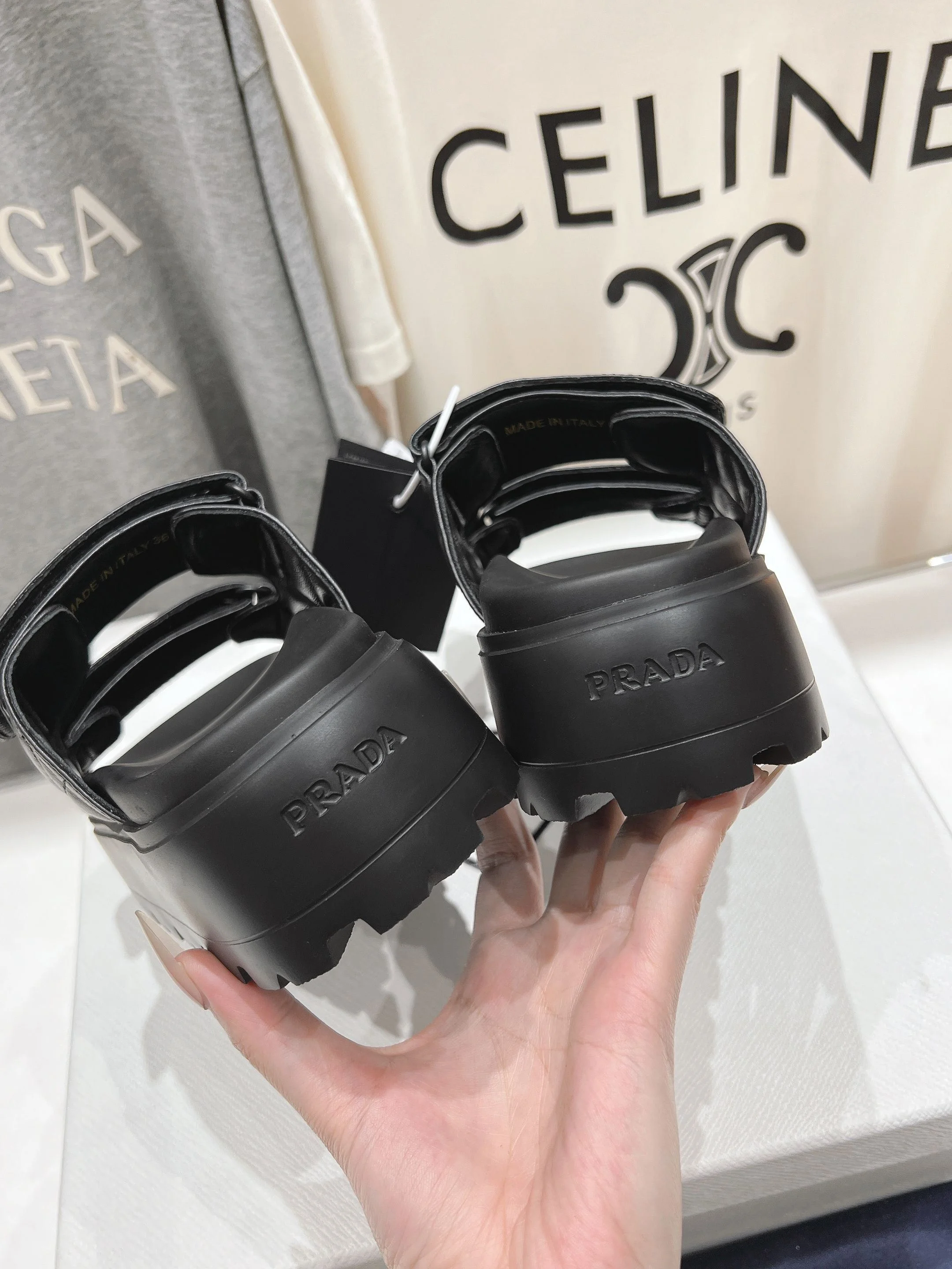 Tailored Prada Slippers 34066