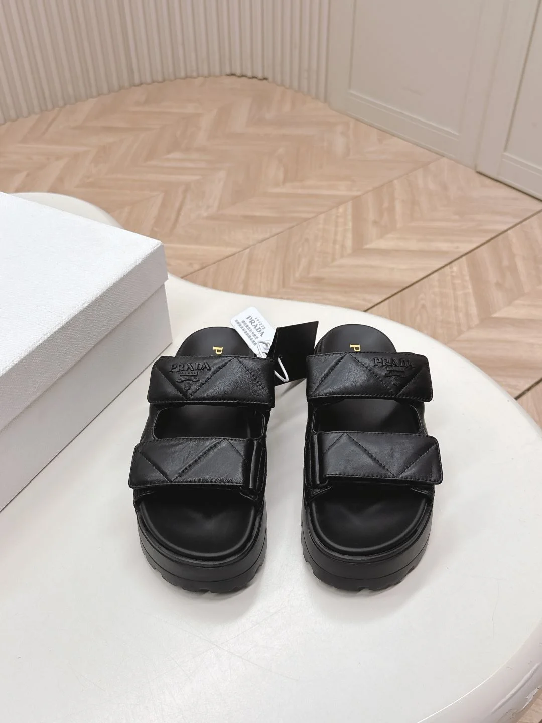 Trendsetting Prada Slippers 34063