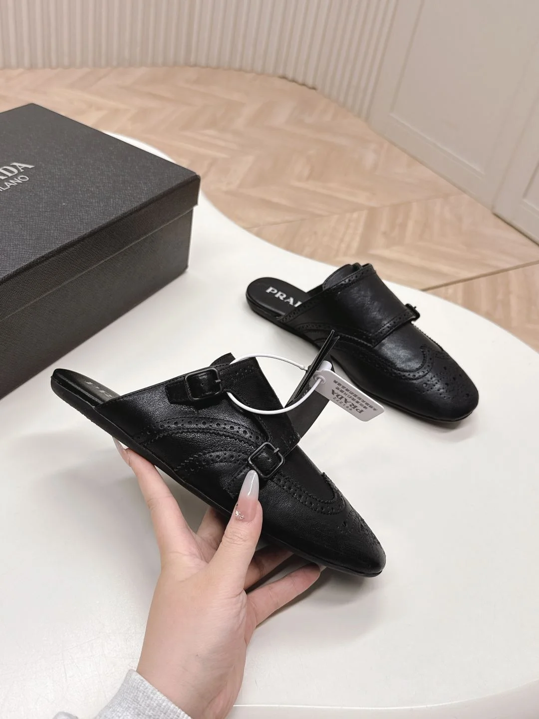 Trendsetting Prada Slippers 34060