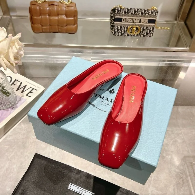 Compact Prada Slippers 34051