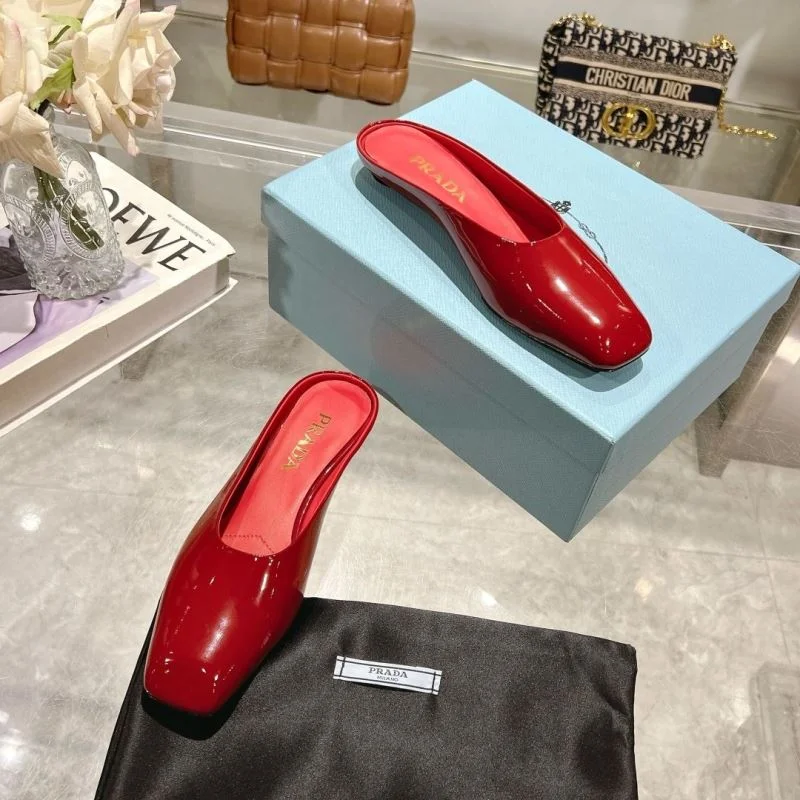 Compact Prada Slippers 34051