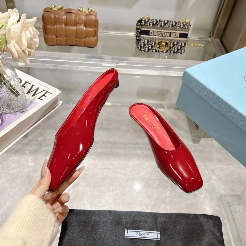 Compact Prada Slippers 34051