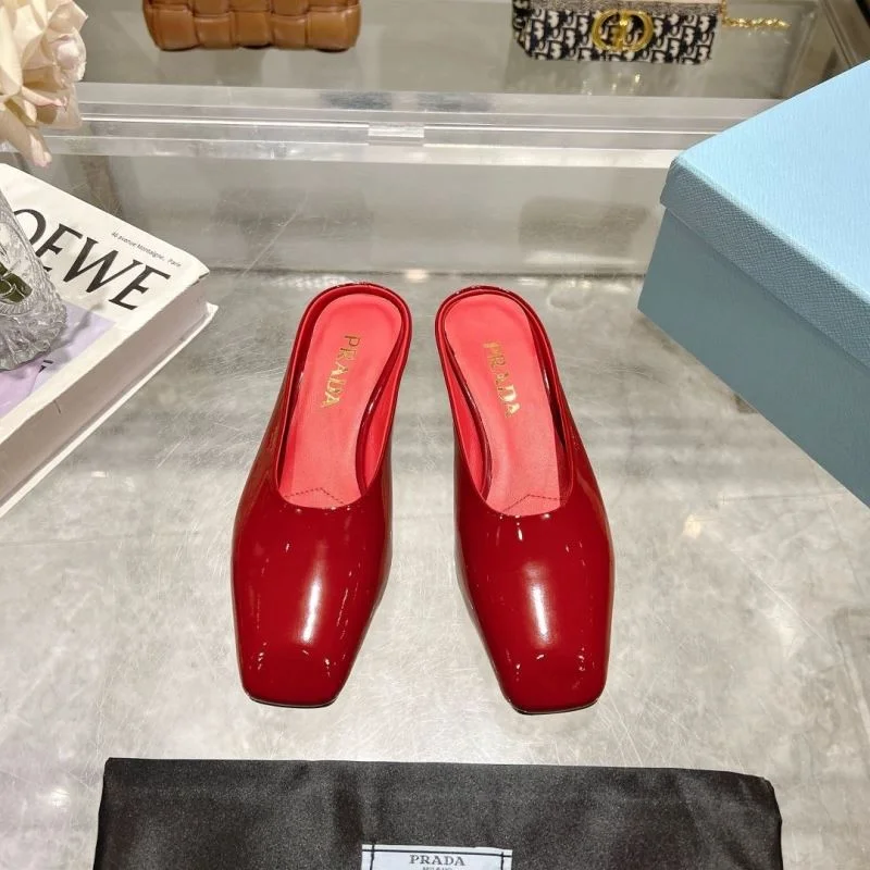 Compact Prada Slippers 34051