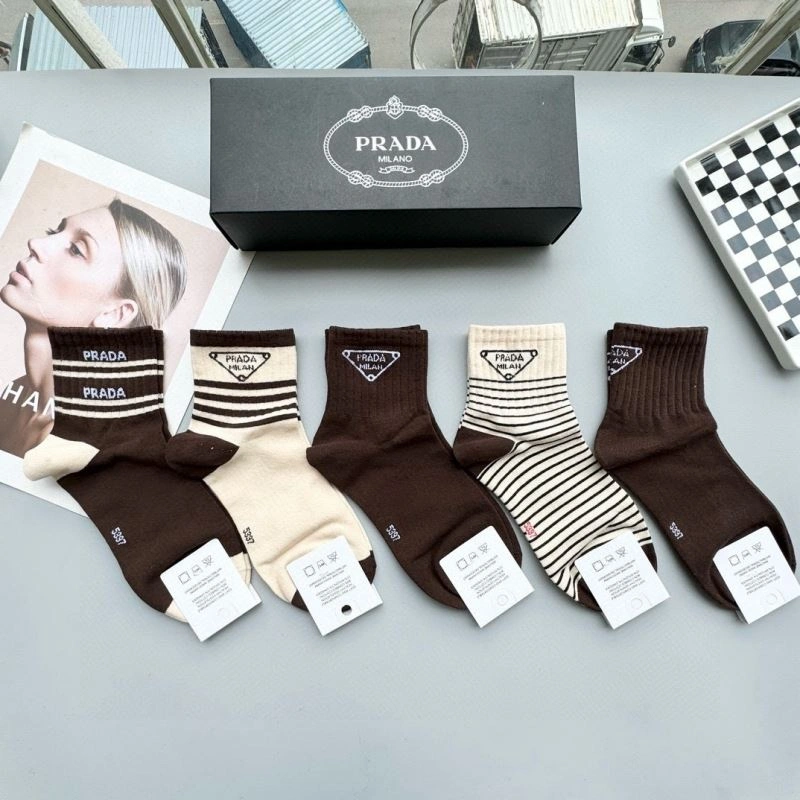 OdorResistant Prada Socks 273465