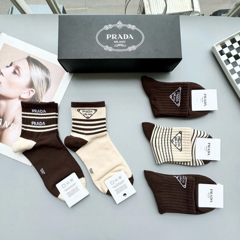 OdorResistant Prada Socks 273465