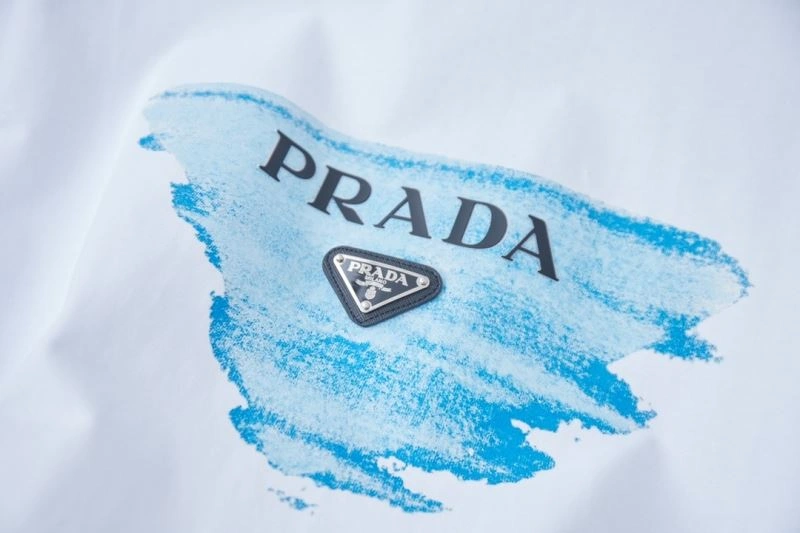 Prada T-Shirts Breathable 171389