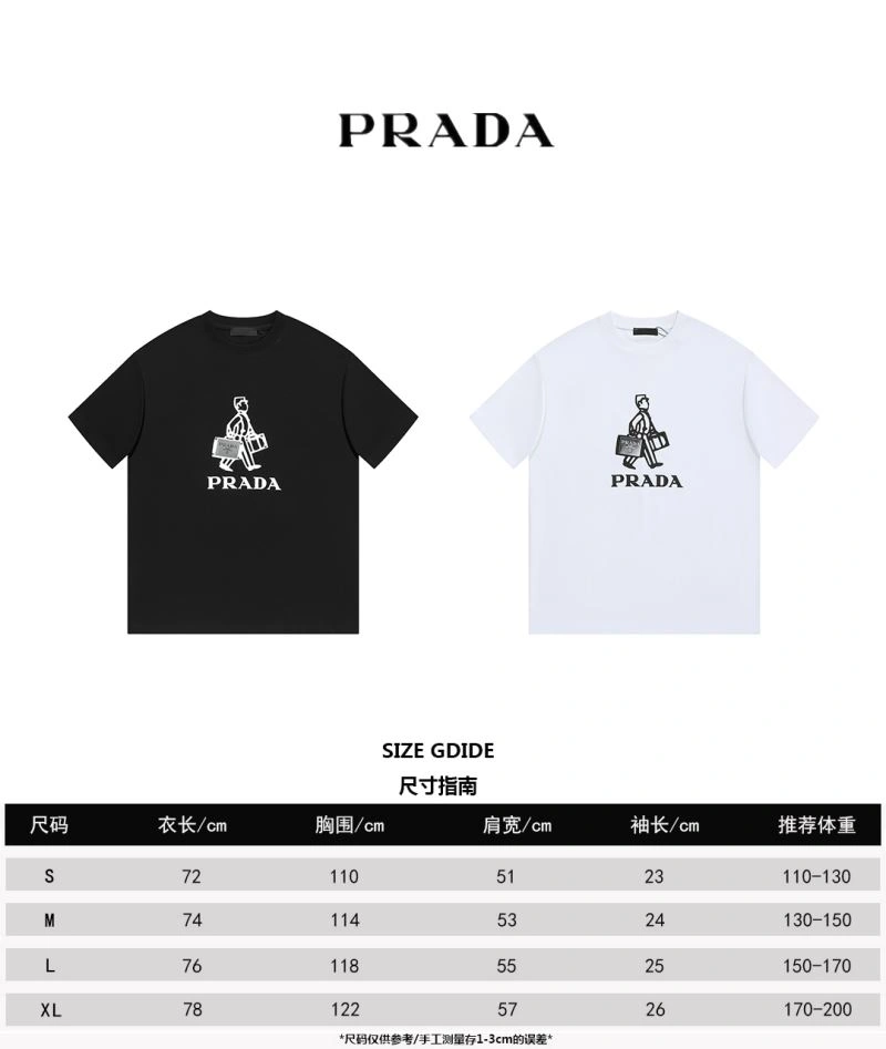 Prada T-Shirts Unisex 171321