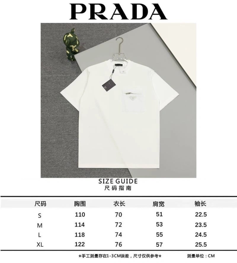 Prada T-Shirts WellDesigned 171265