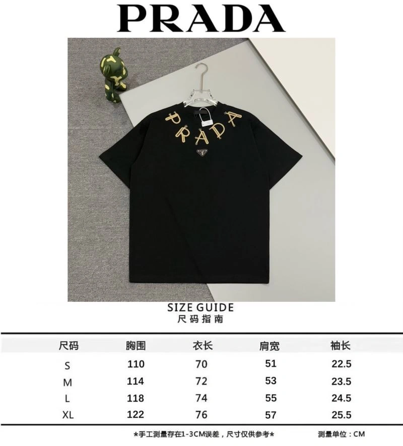 Prada T-Shirts Lightweight 171262
