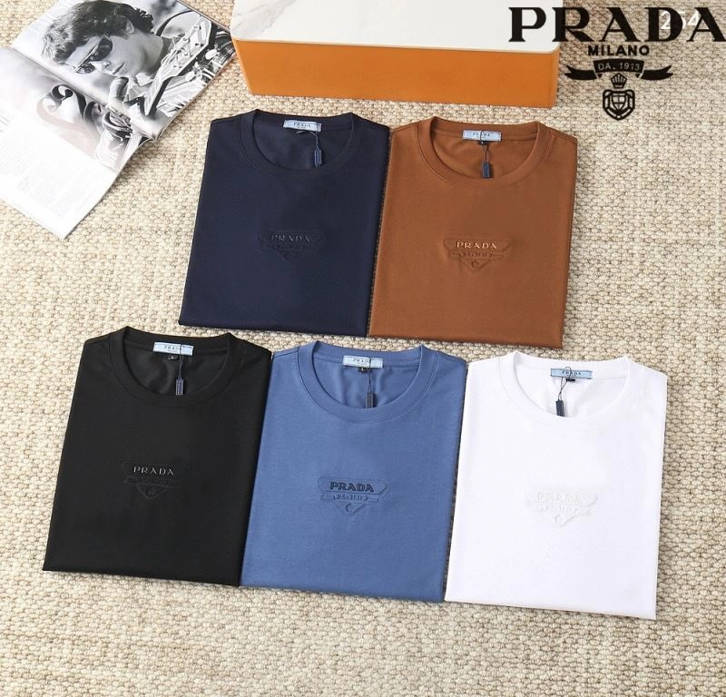 Prada T-Shirts Stretchable 171791