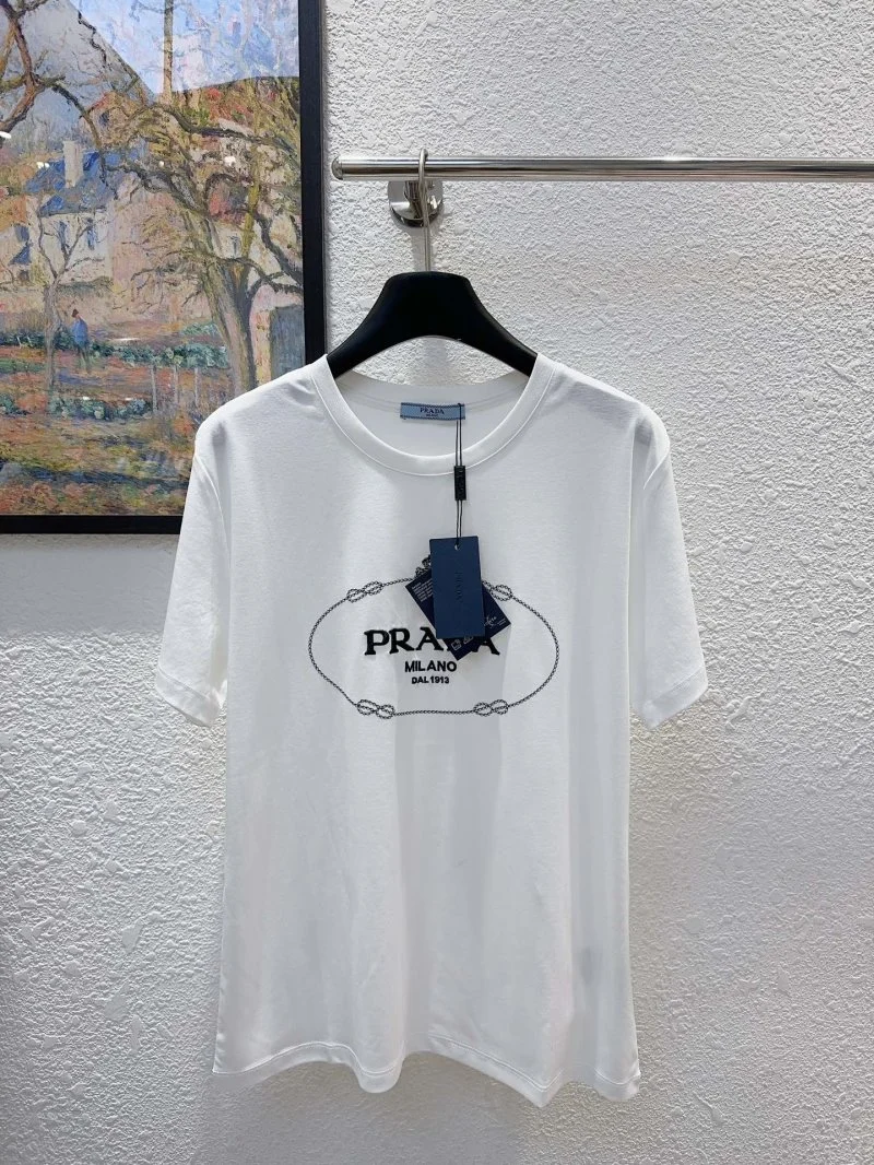 Prada T-Shirts Lightweight 166206