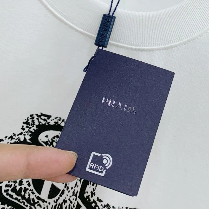 Prada T-Shirts Stretchable 169734