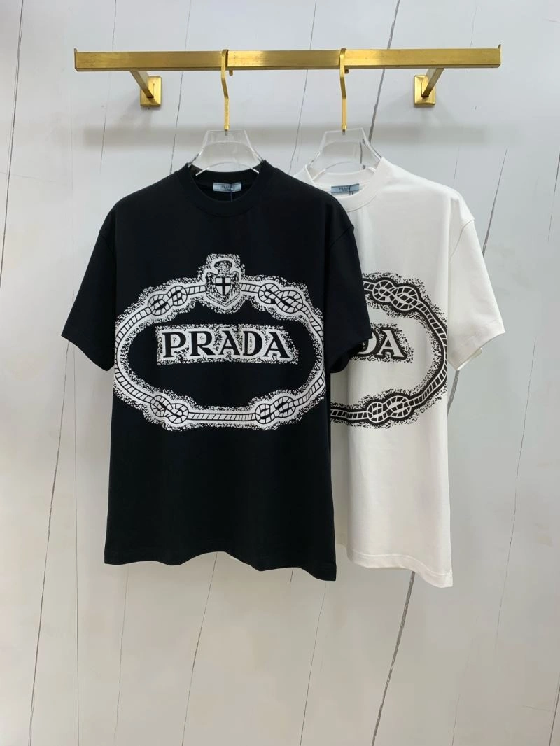 Prada T-Shirts Stretchable 169734