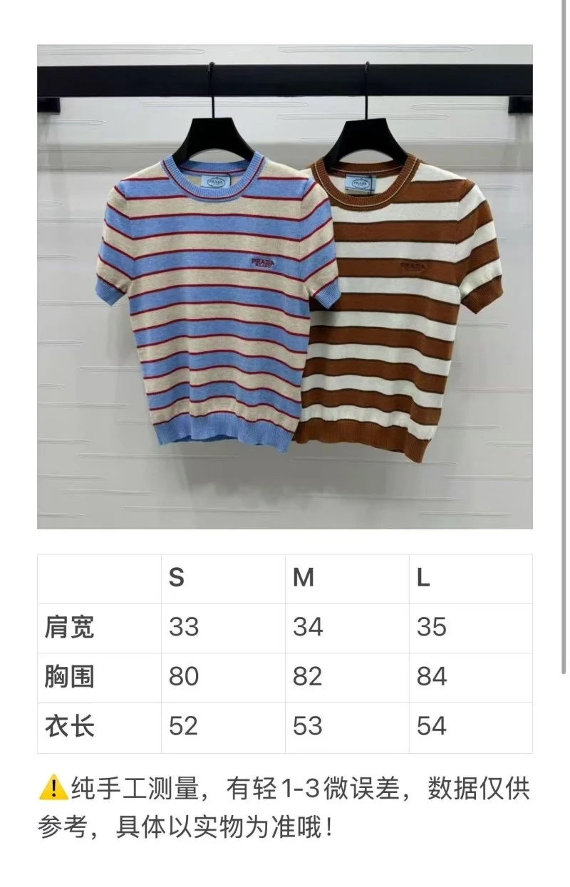 Breathable Prada T-Shirts 166103