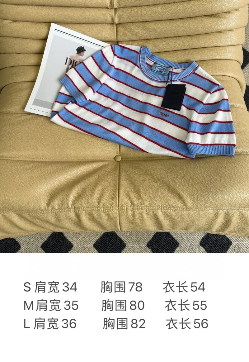 Vibrant Prada T-Shirts 166092