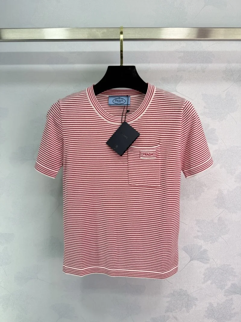 Breathable Prada T-Shirts 166091