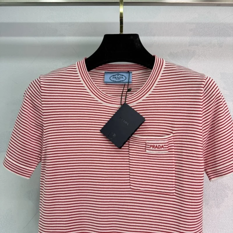 Breathable Prada T-Shirts 166091