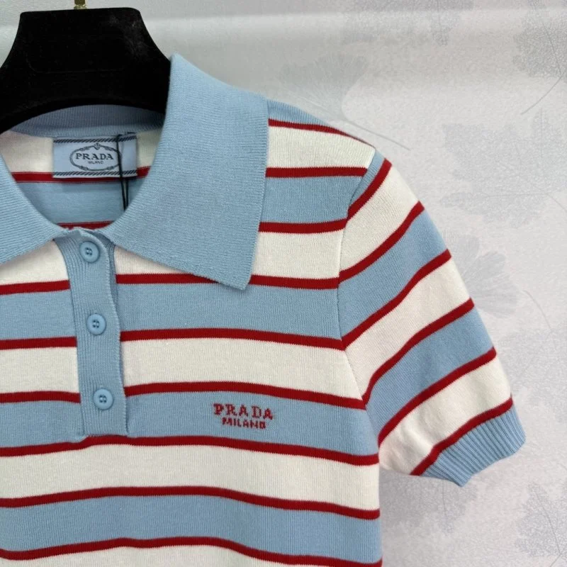 Prada T-Shirts Breathable 166086