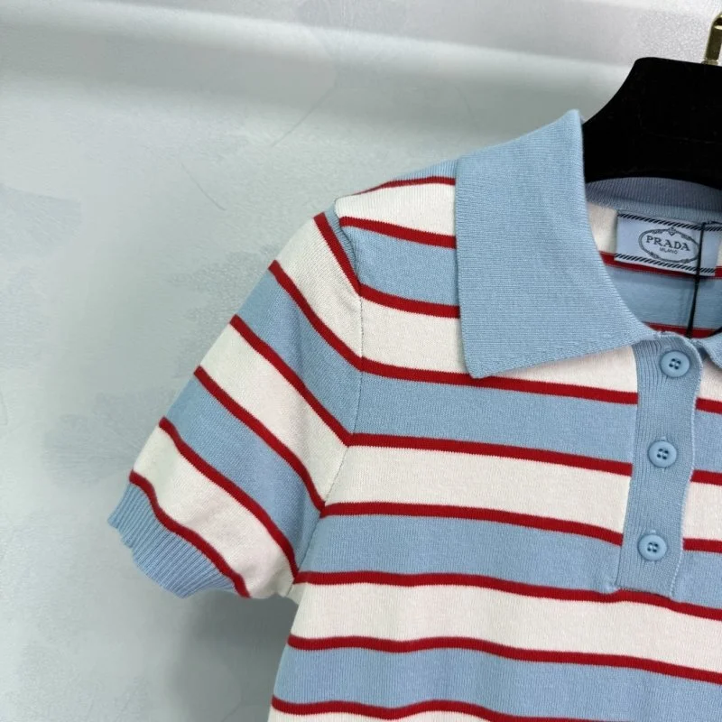 Prada T-Shirts Breathable 166086