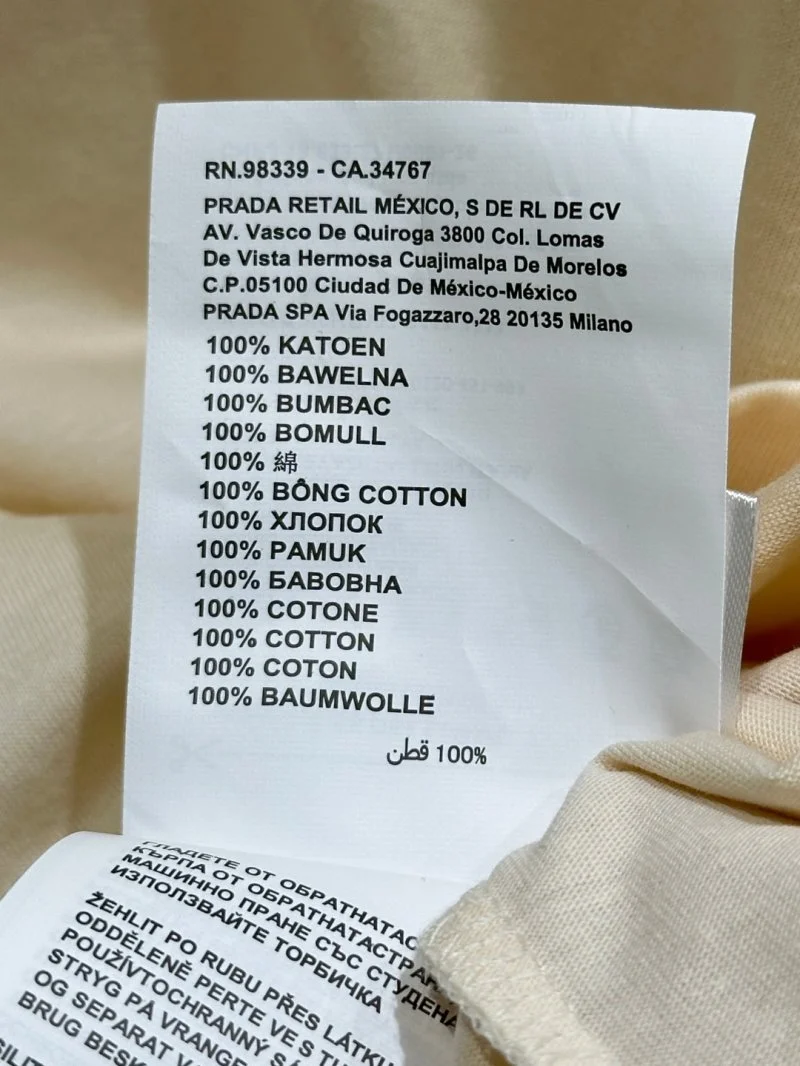 Minimalist Prada T-Shirts 166050