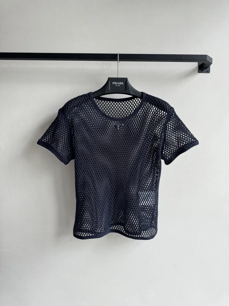 Prada T-Shirts Breathable 166478