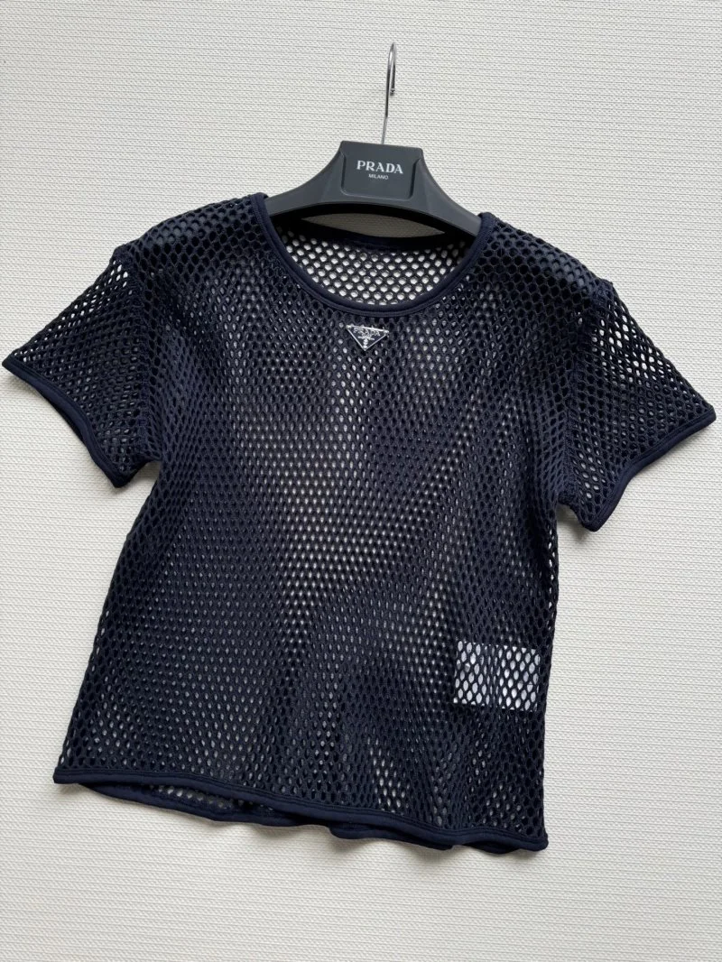 Prada T-Shirts Breathable 166478
