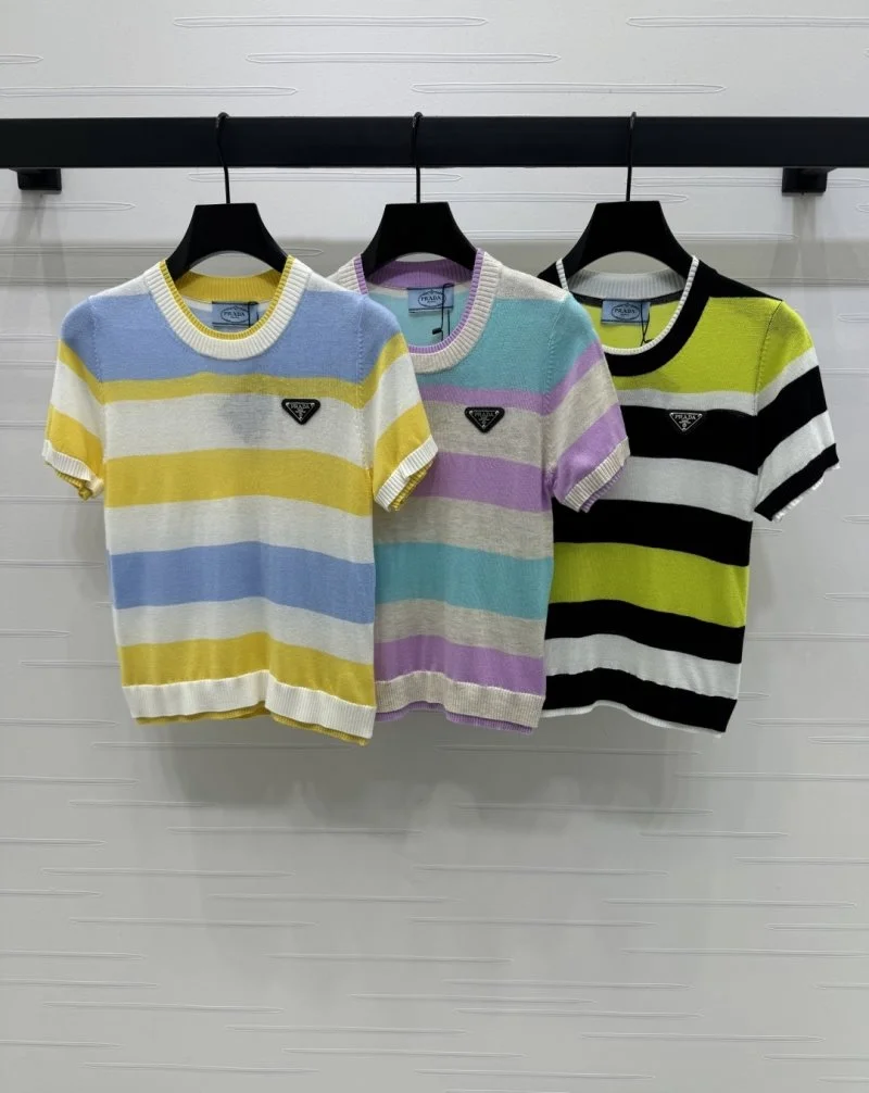 Prada T-Shirts Lightweight 166446