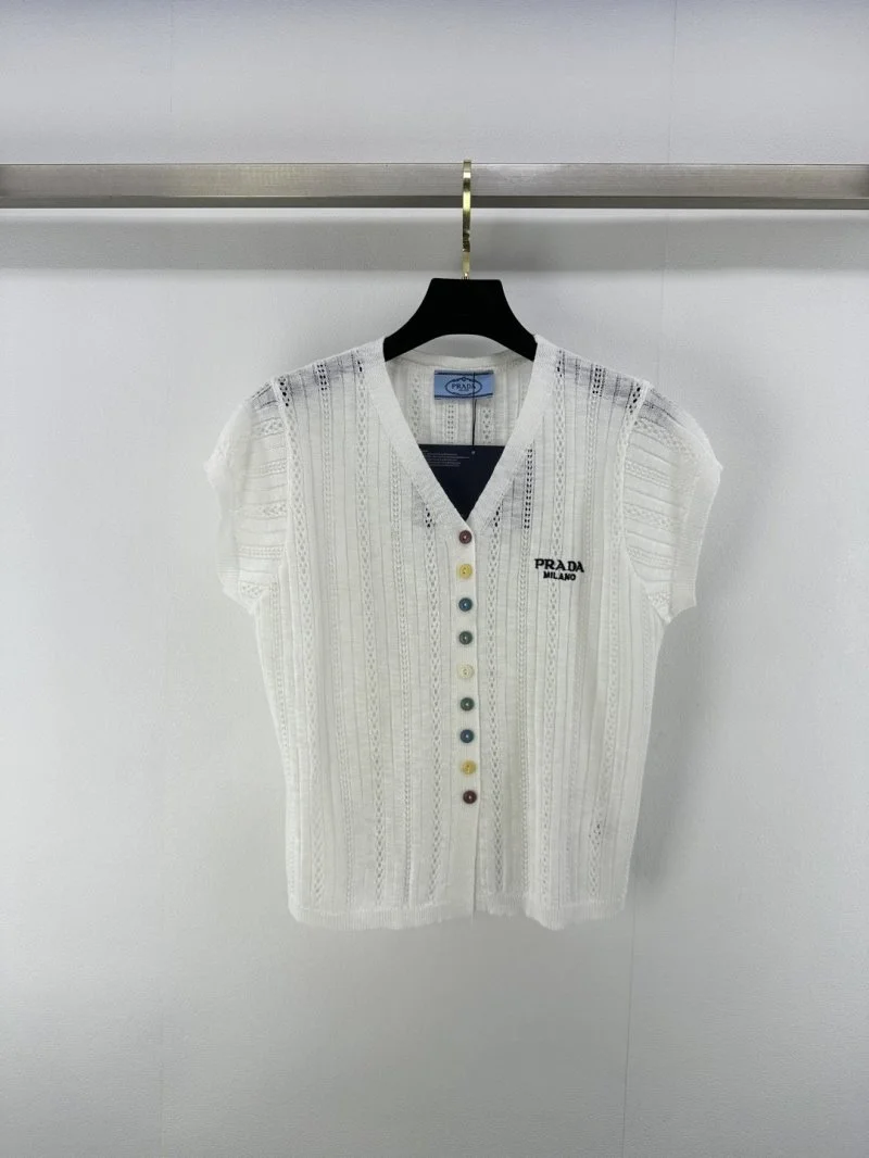 Prada T-Shirts Breathable 165774
