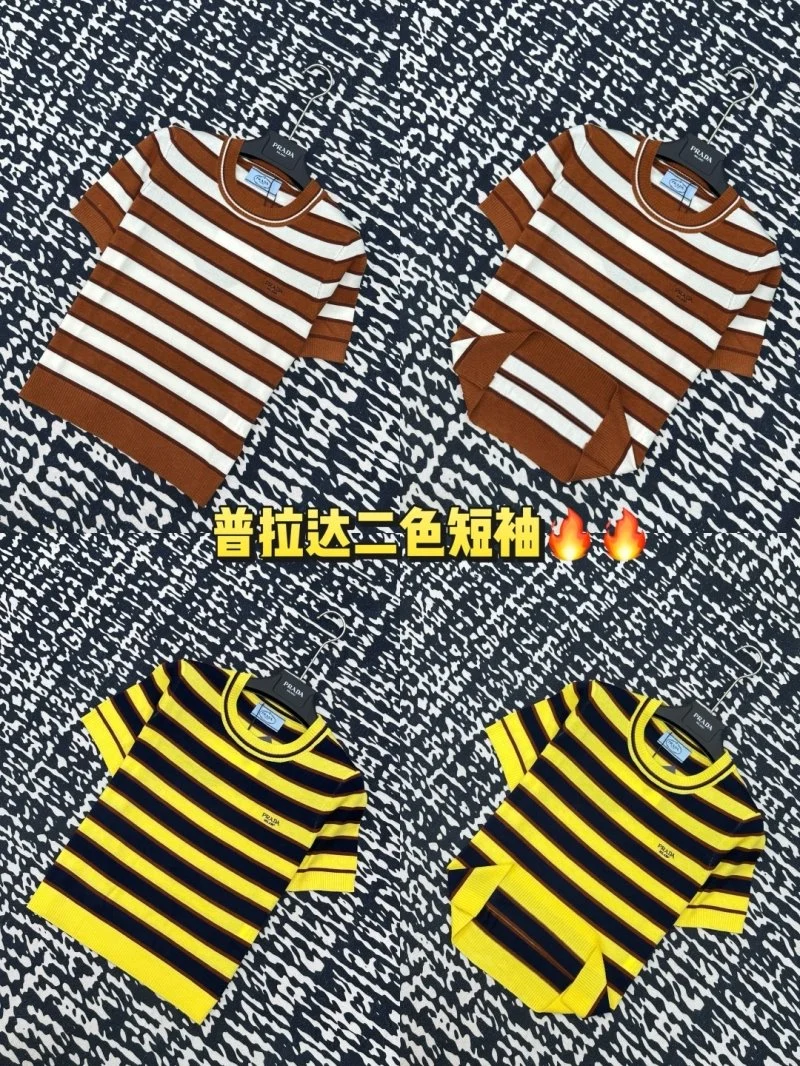 Prada T-Shirts Lightweight 165733