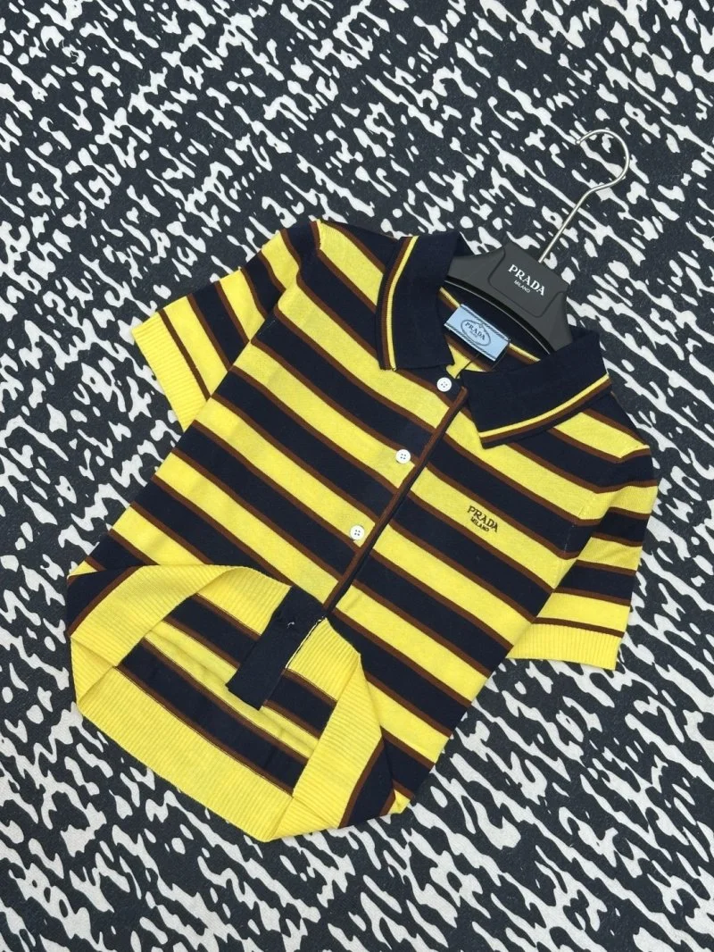 Prada T-Shirts Stretchable 165731