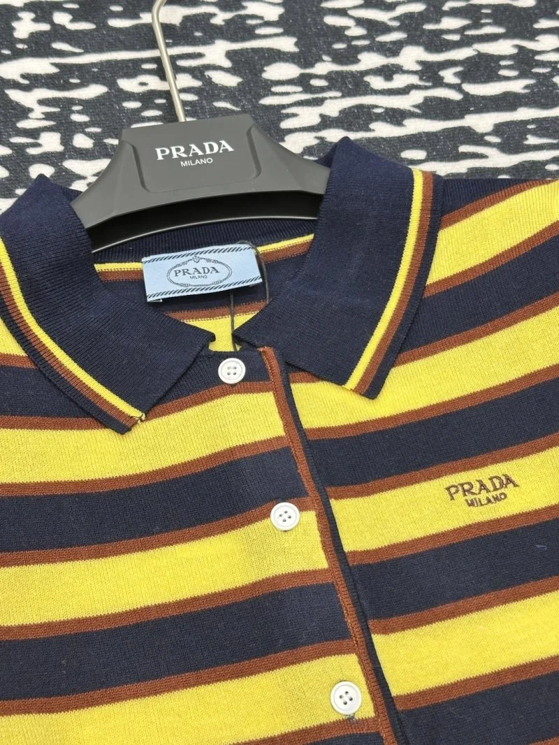 Prada T-Shirts Stretchable 165731