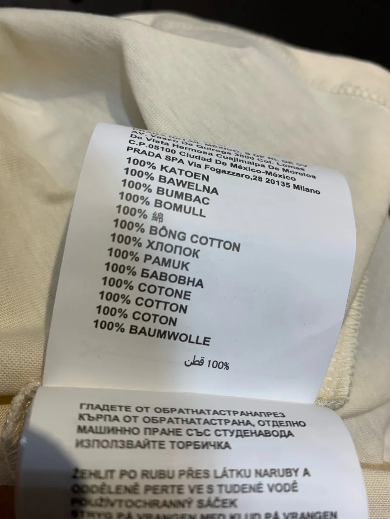 Prada T-Shirts WellDesigned 165705