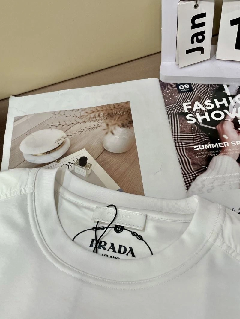 Prada T-Shirts Stretchable 169315