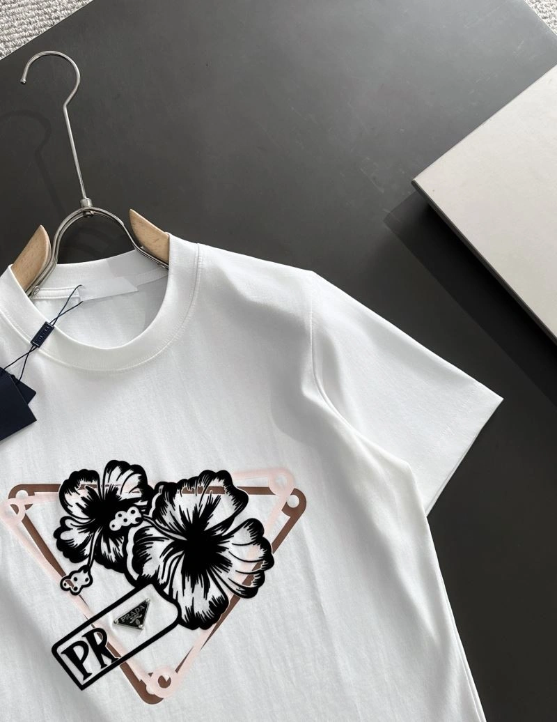 Prada T-Shirts Stretchable 169253