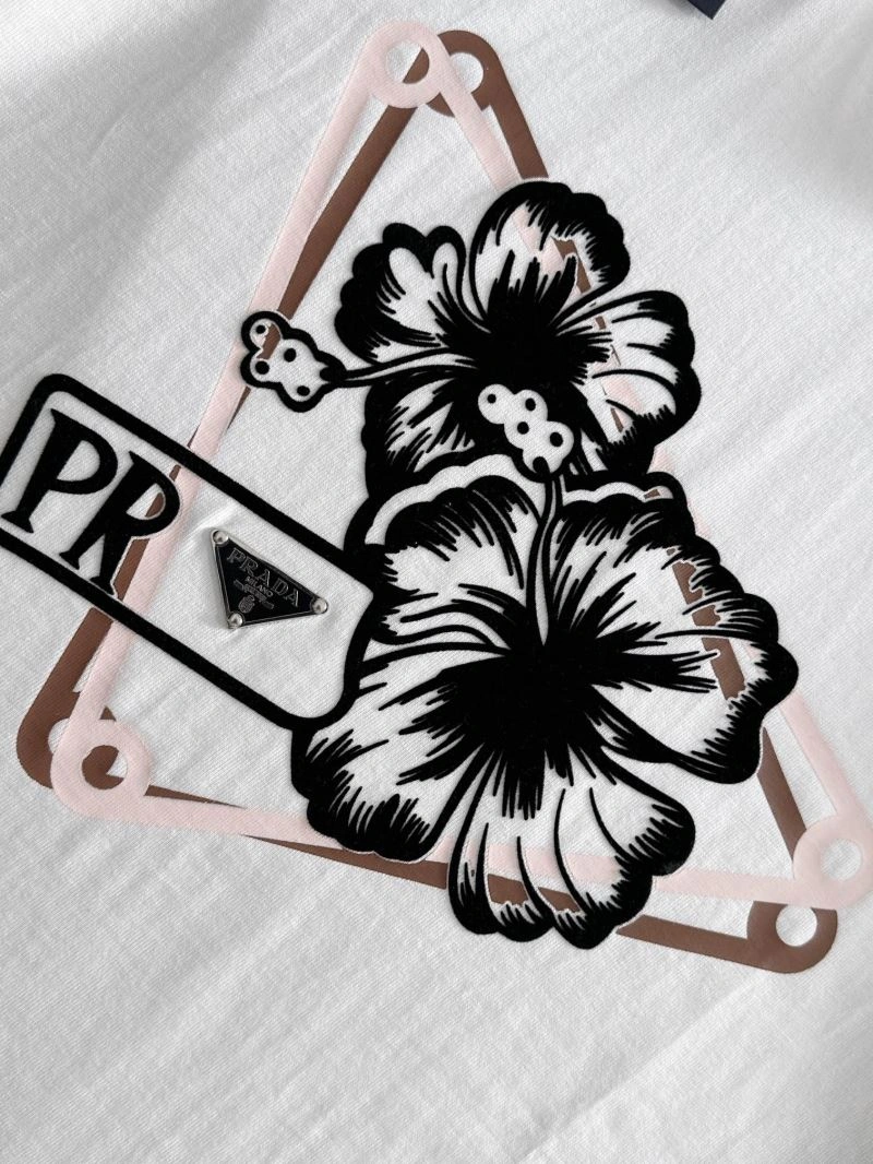 Prada T-Shirts Stretchable 169253