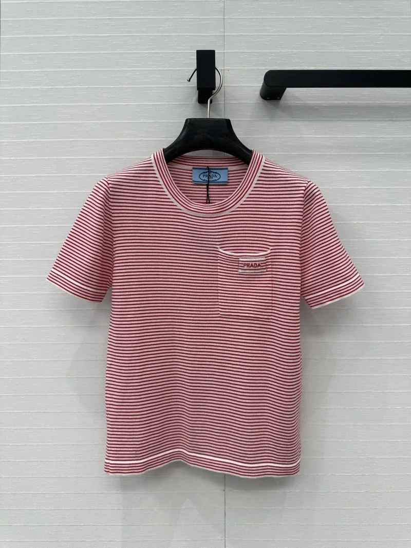 Breathable Prada T-Shirts 166291