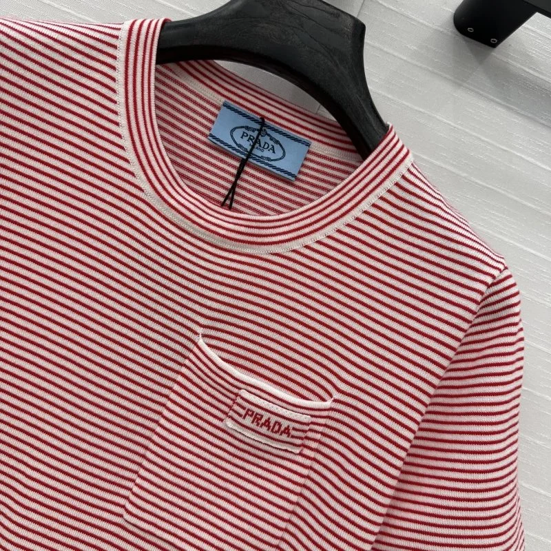 Breathable Prada T-Shirts 166291