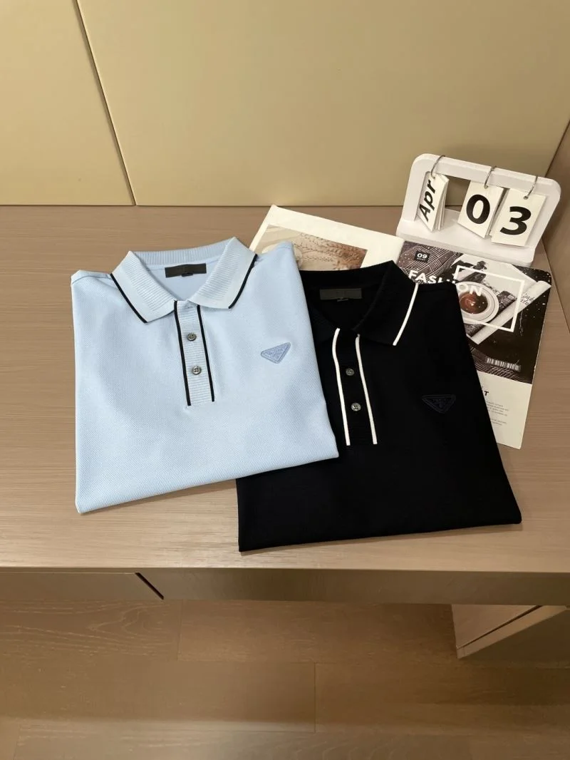 Prada T-Shirts Stretchable 167951
