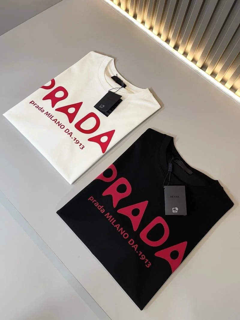 Prada T-Shirts Lightweight 167986