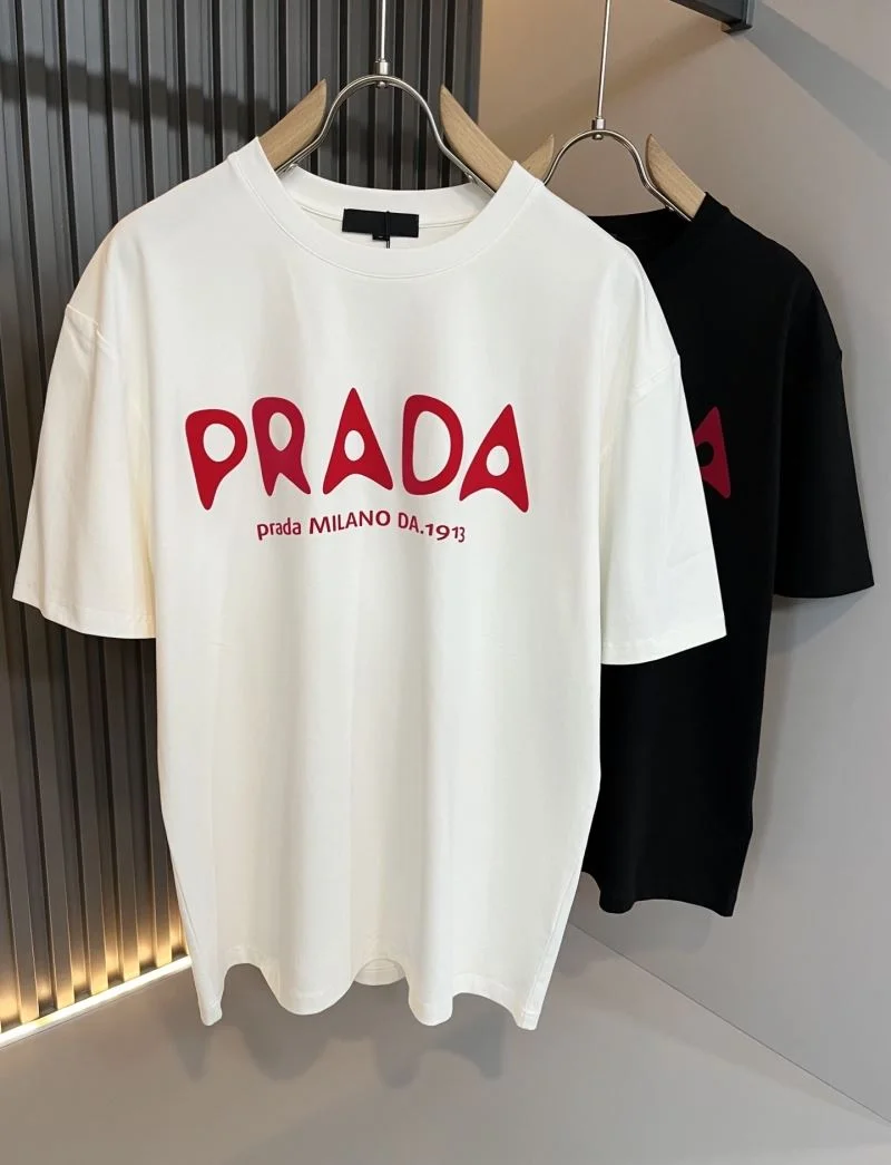 Prada T-Shirts Lightweight 167986