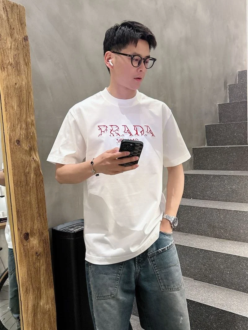 Prada T-Shirts Durable 167754