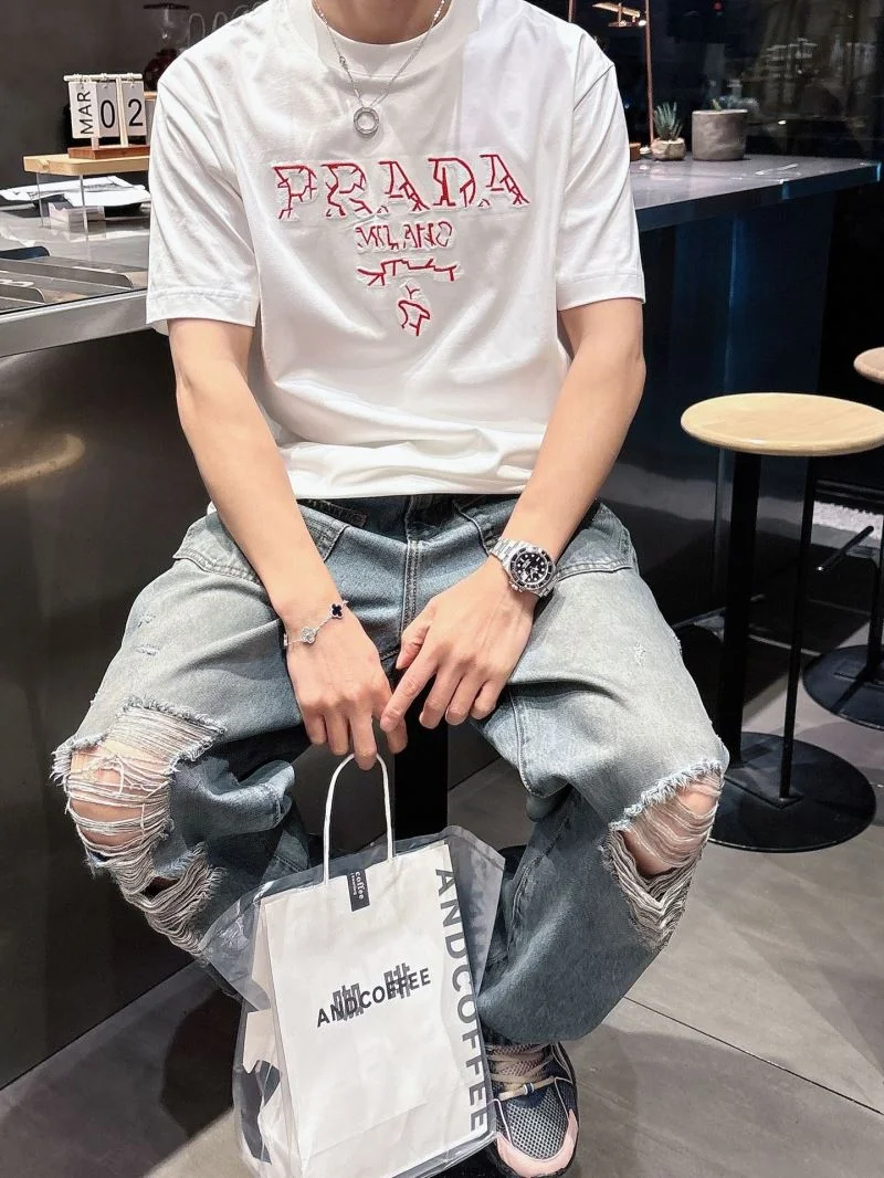 Prada T-Shirts Durable 167754