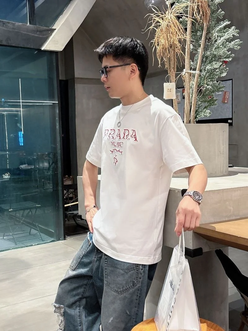 Prada T-Shirts Durable 167754