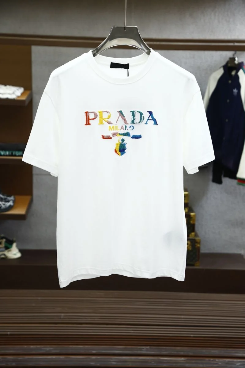 Prada T-Shirts Stretchable 167745